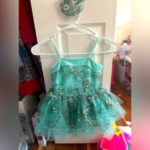 Child small ballet dance costume